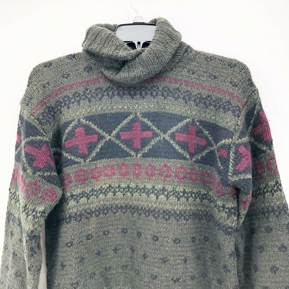 Polo Ralph Lauren Mens Pullover Sweater Gray Sz L - Picture 2 of 7